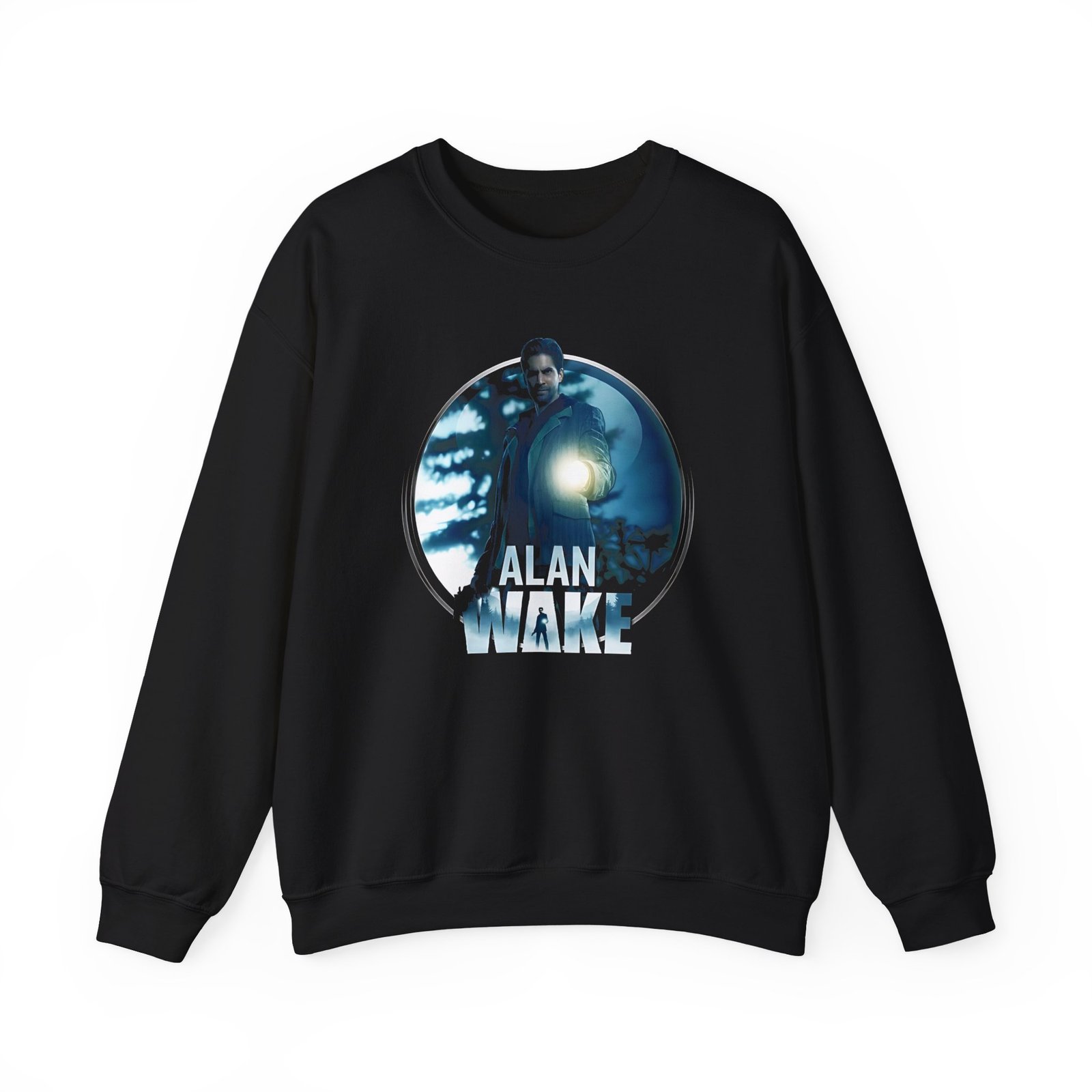 Alan Wake Bright Falls Unisex Heavy Blend™ Crewneck Sweatshirt