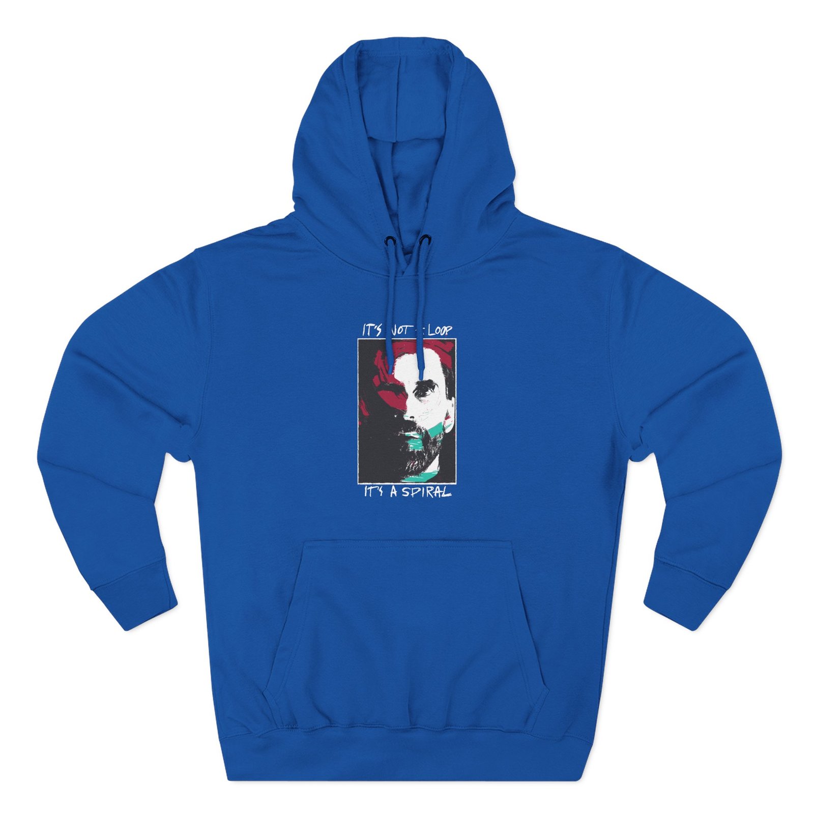 Alan Wake It's Not a Loop It's a Spiral Three-Panel Fleece Hoodie - Image 9