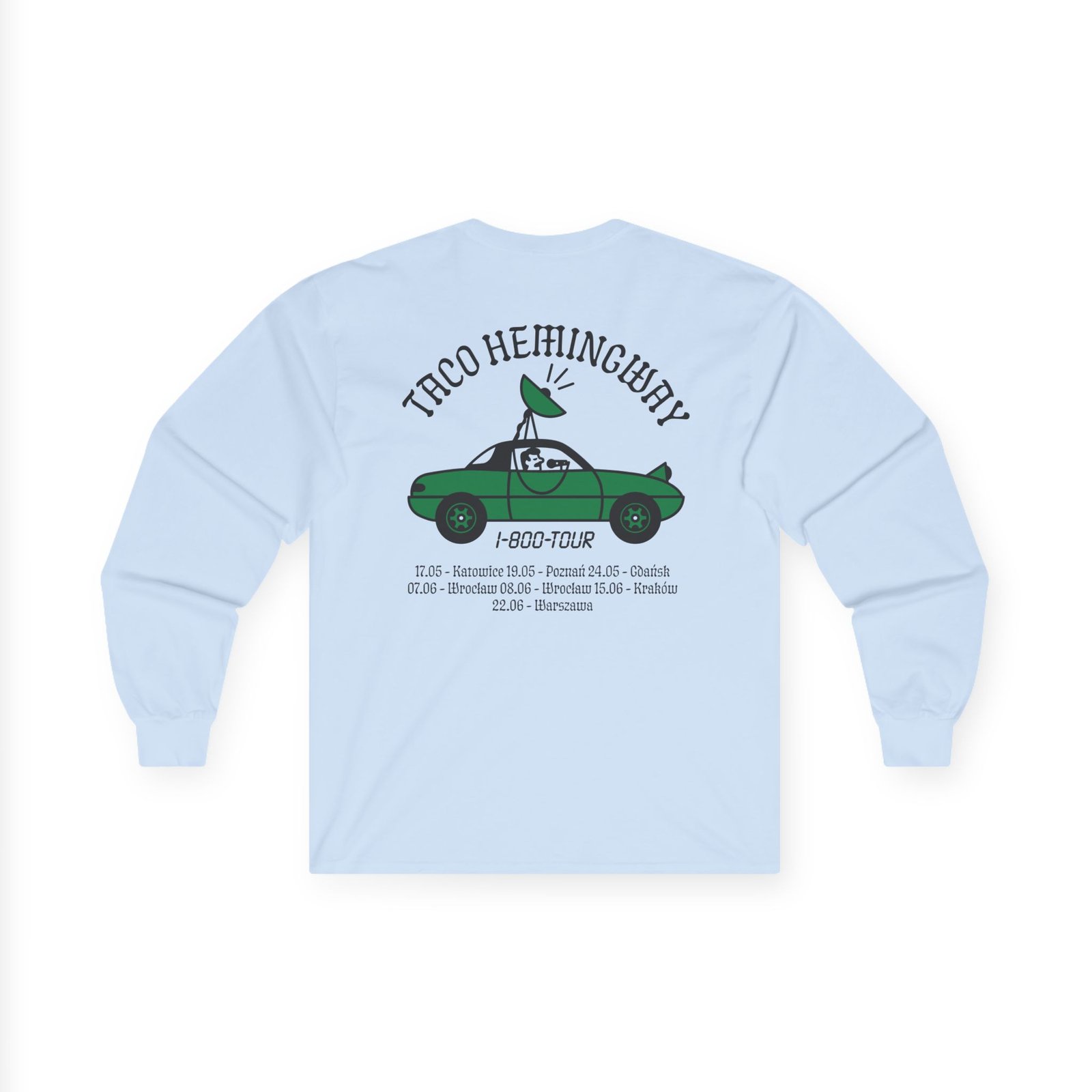 Taco Hemingway 1-800-tour Unisex Ultra Cotton Long Sleeve Tee - Image 8