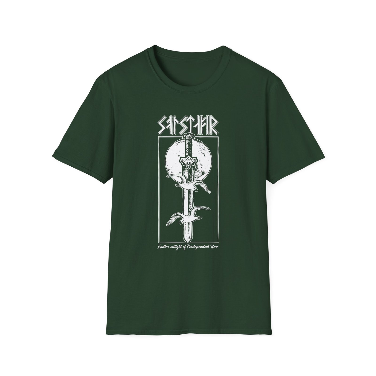 Solstafir Sword Unisex Softstyle T-Shirt - Image 9