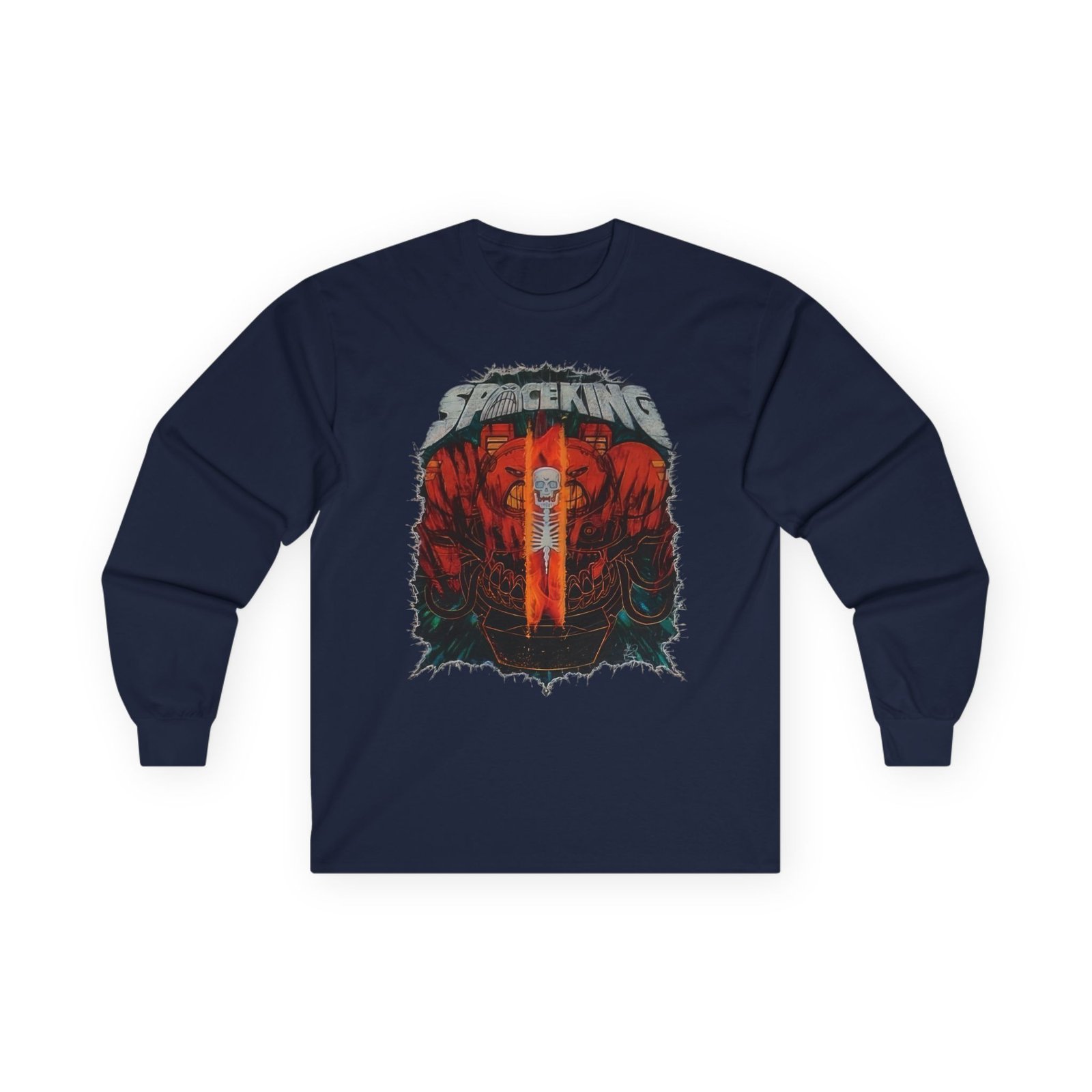 Flashgitz Space King Unisex Ultra Cotton Long Sleeve Tee - Image 5