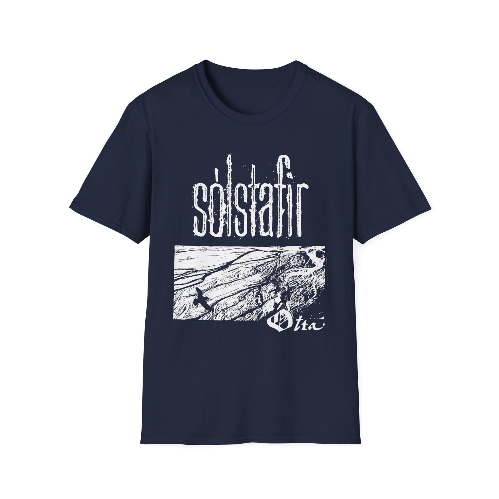 Solstafir Ótta Raven Unisex Softstyle T-Shirt - Image 13