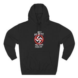 Dead Kennedys Nazi Punks Fuck Off Three-Panel Fleece Hoodie
