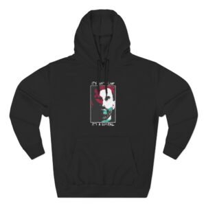 Alan Wake It's Not a Loop It's a Spiral Three-Panel Fleece Hoodie