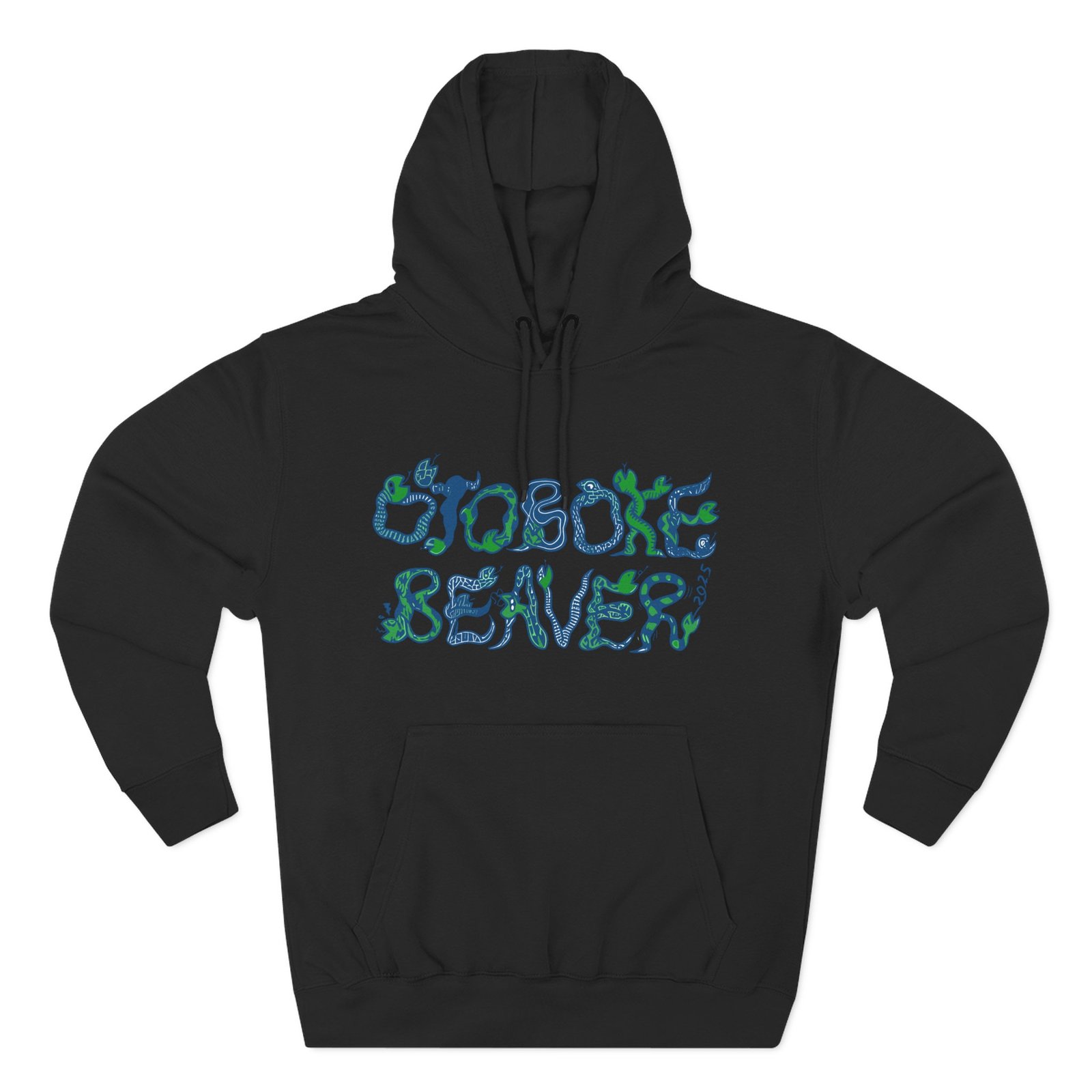 Otoboke Beaver Three-Panel Fleece Hoodie - Image 5