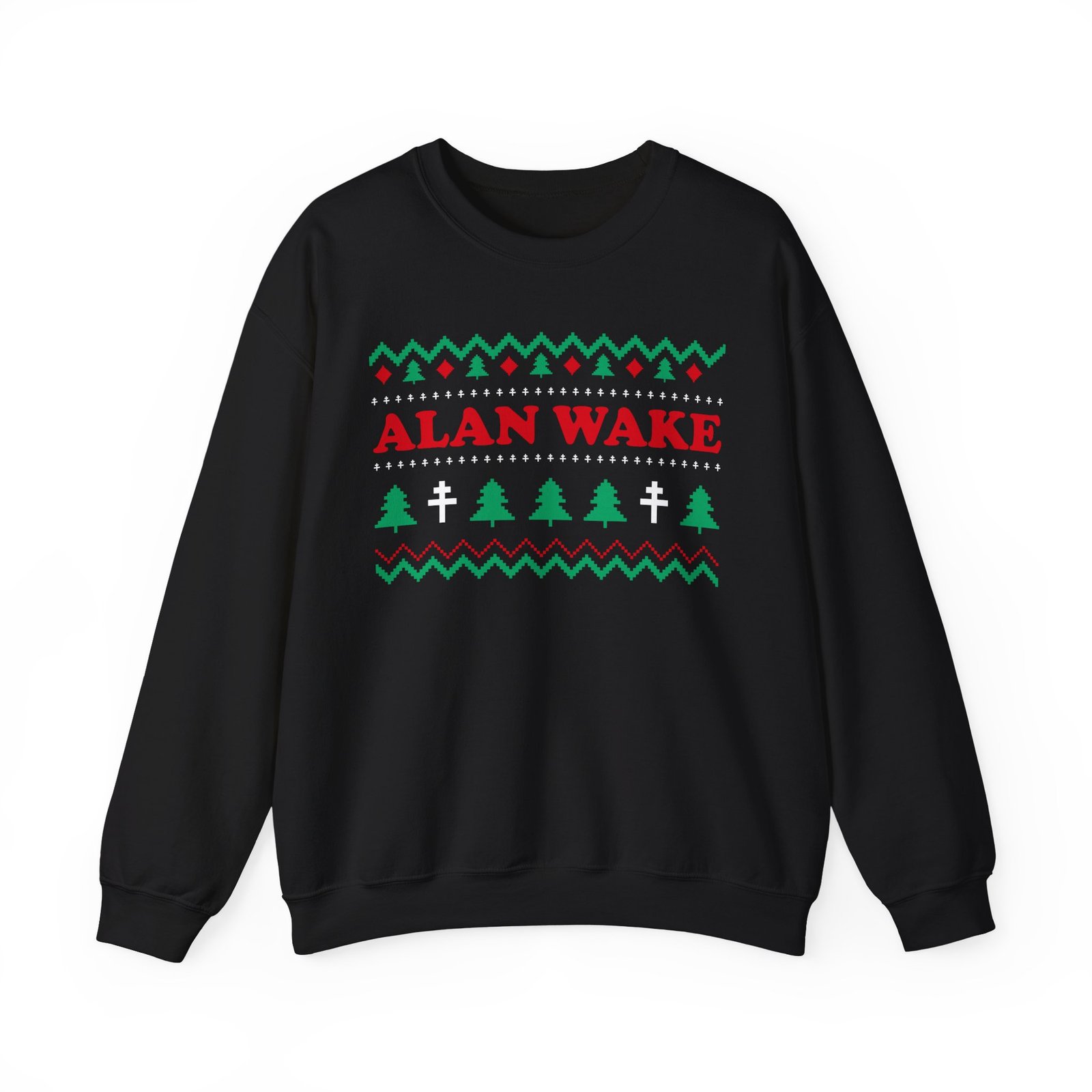 Alan Wake Unisex Heavy Blend™ Crewneck Sweatshirt