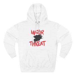 Major Threat Three-Panel Fleece Hoodie