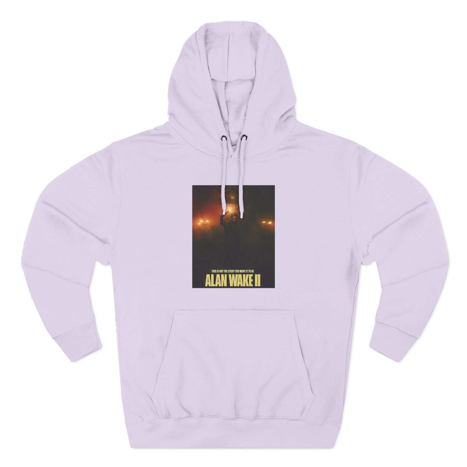 Alan Wake Top Three-Panel Fleece Hoodie - Image 25