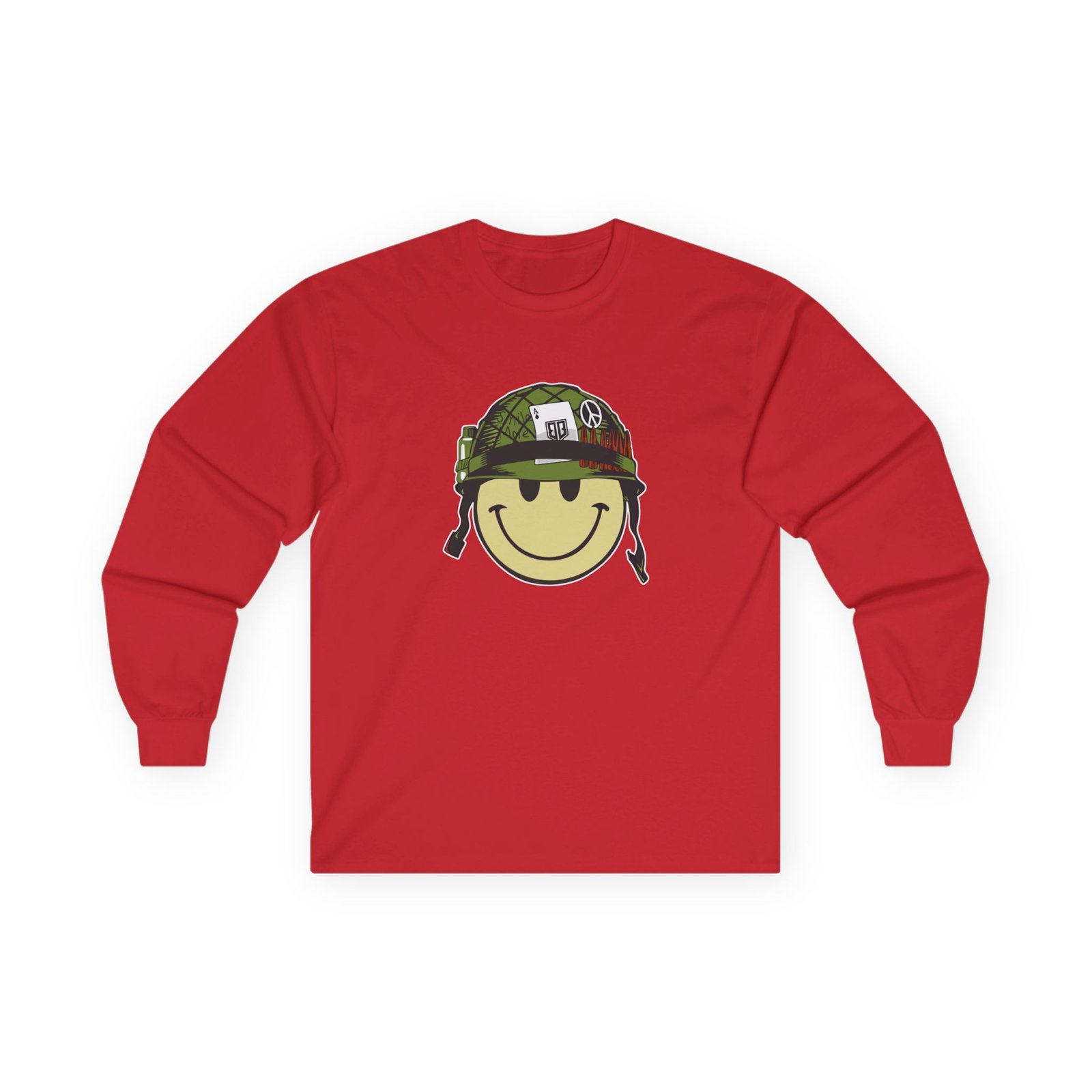 Roman Atwood Smiley Unisex Ultra Cotton Long Sleeve Tee - Image 11