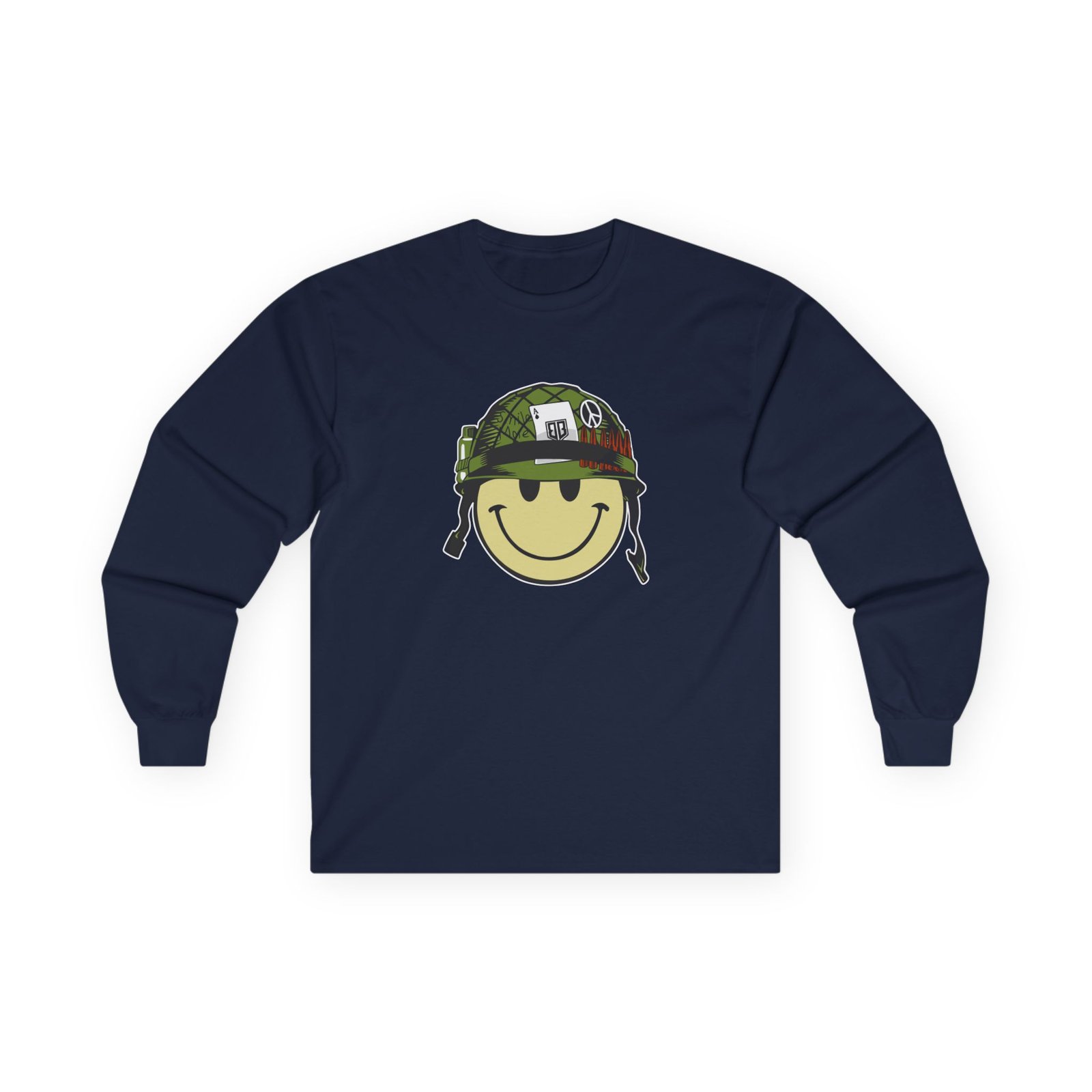 Roman Atwood Smiley Unisex Ultra Cotton Long Sleeve Tee - Image 7