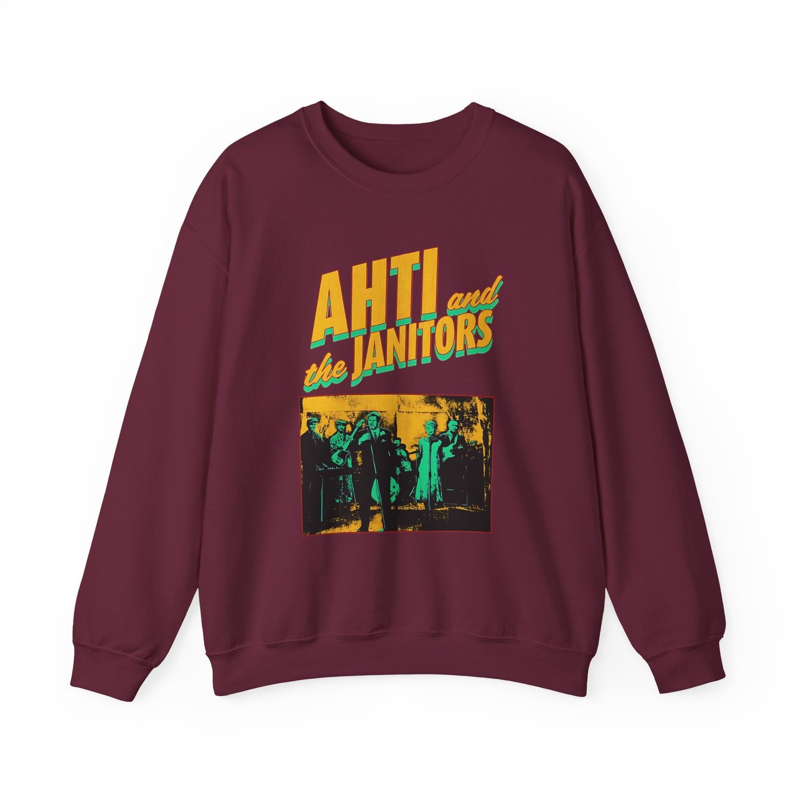 Alan Wake Ahti And The Janitors Unisex Heavy Blend™ Crewneck Sweatshirt - Image 3