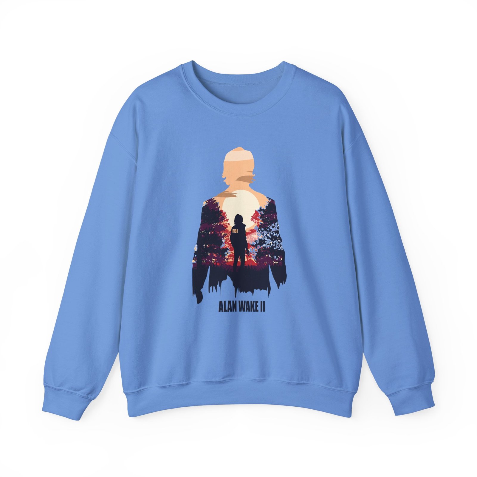Alan Wake Unisex Heavy Blend™ Crewneck Sweatshirt - Image 7
