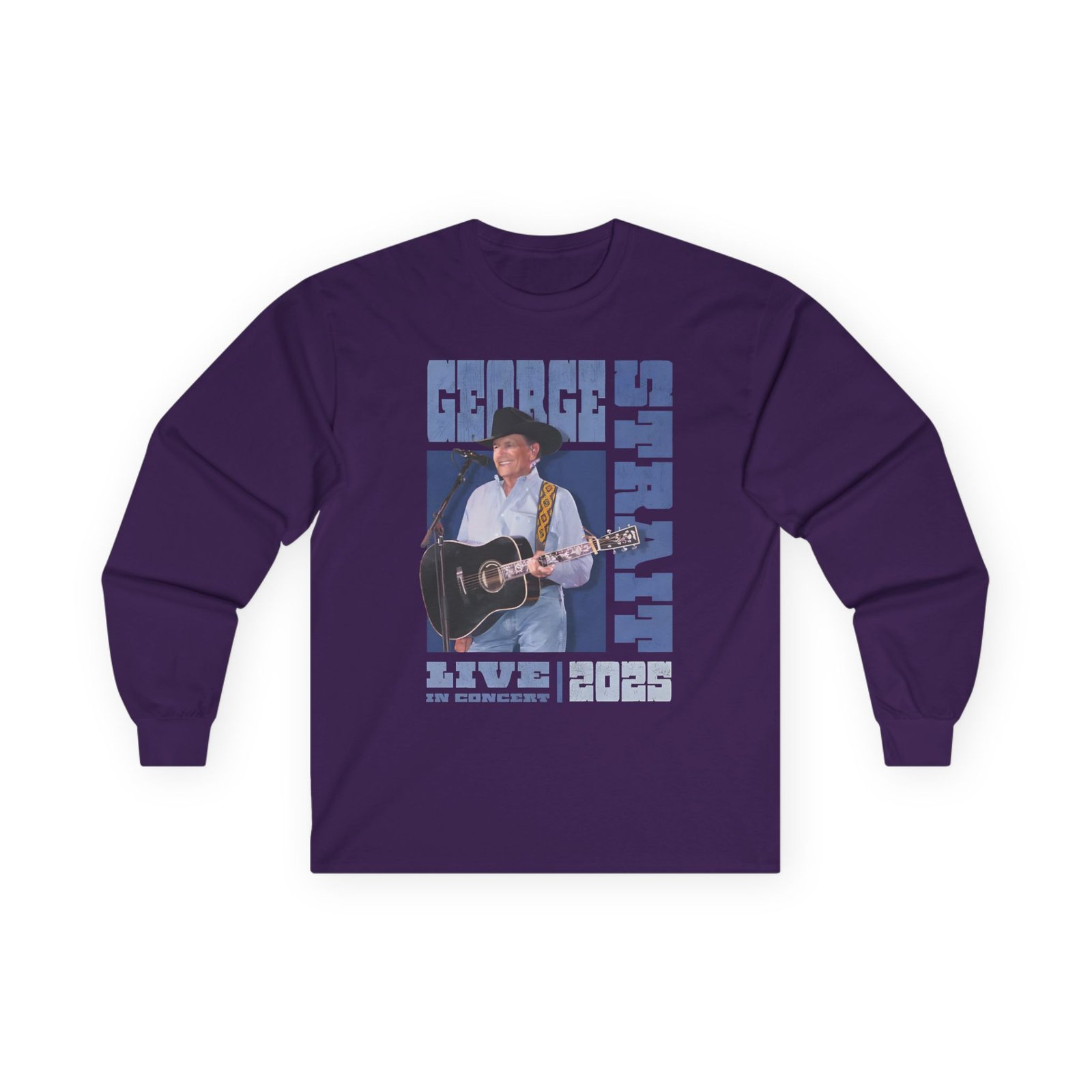 George Strait Tour Unisex Ultra Cotton Long Sleeve Tee - Image 11