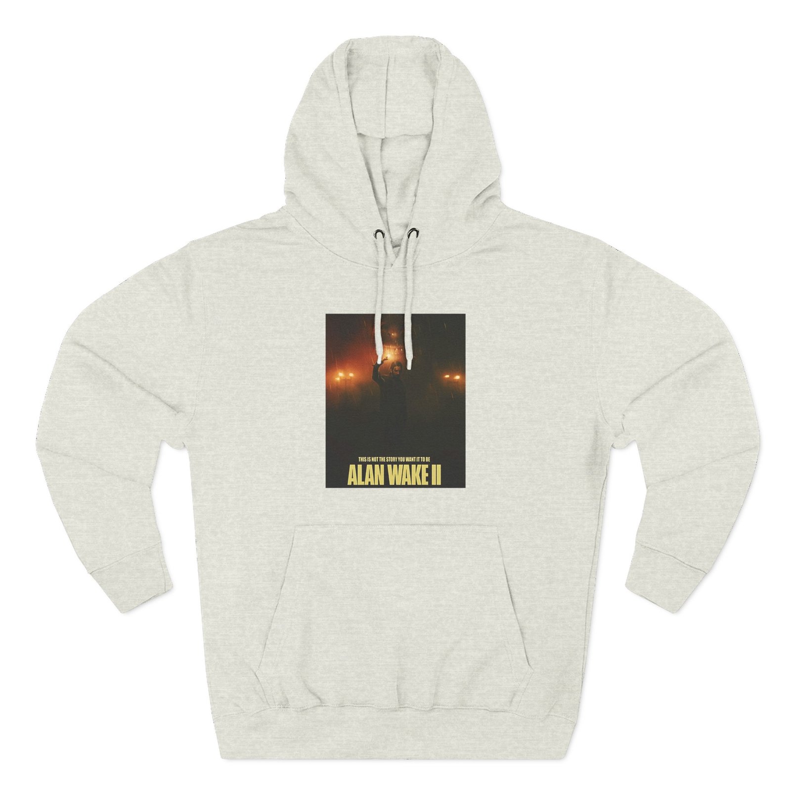 Alan Wake Top Three-Panel Fleece Hoodie - Image 13