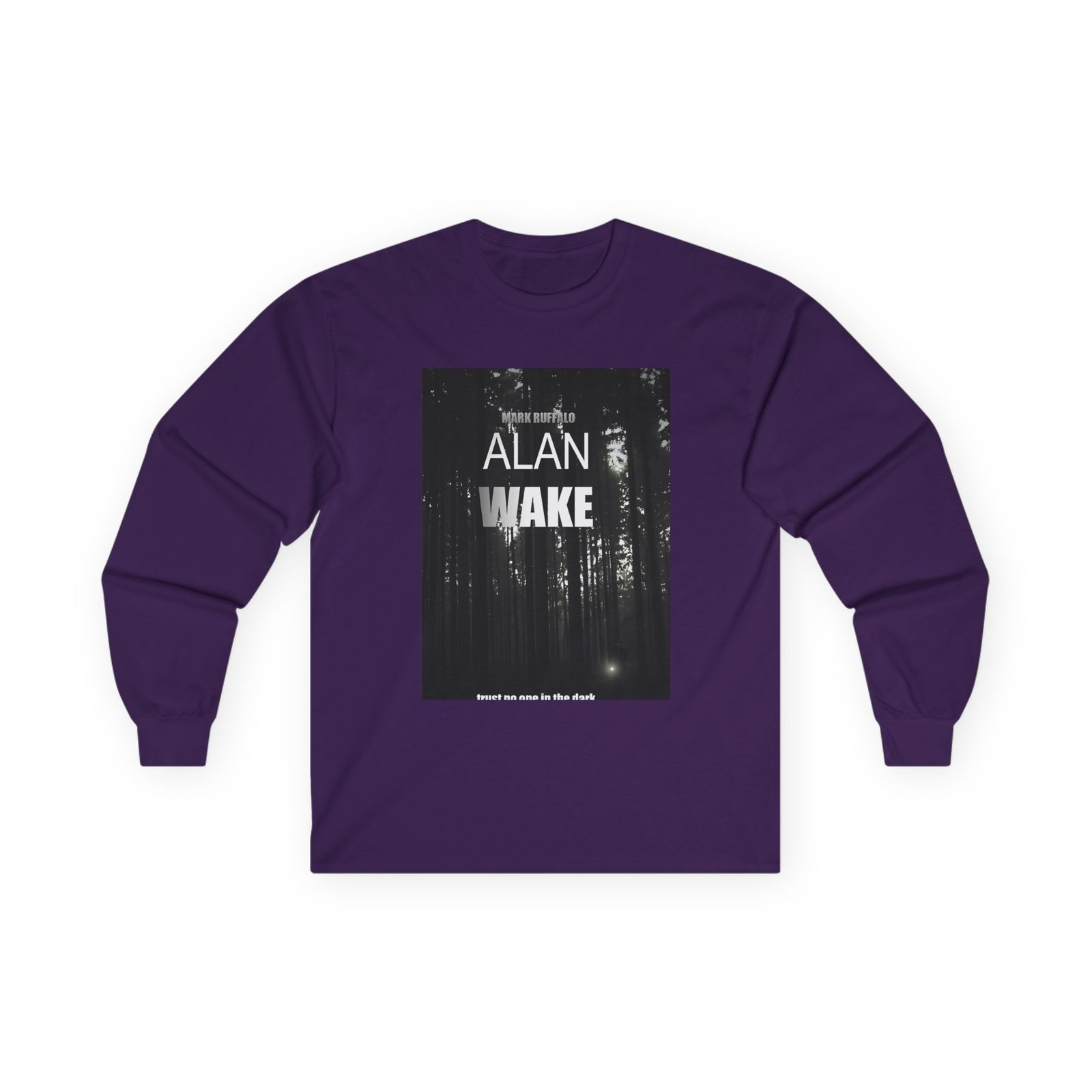 Alan Wake Design Unisex Ultra Cotton Long Sleeve Tee - Image 23
