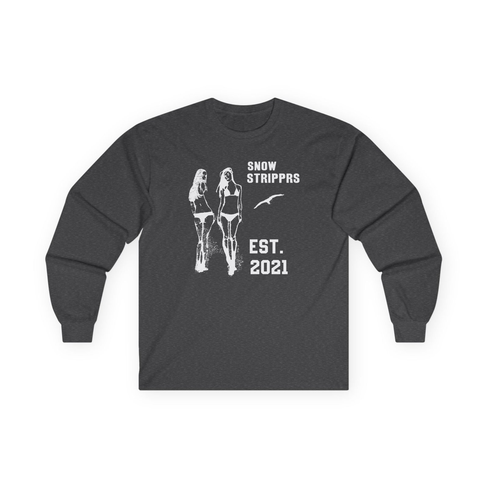 Snow Strippers Unisex Ultra Cotton Long Sleeve Tee - Image 7