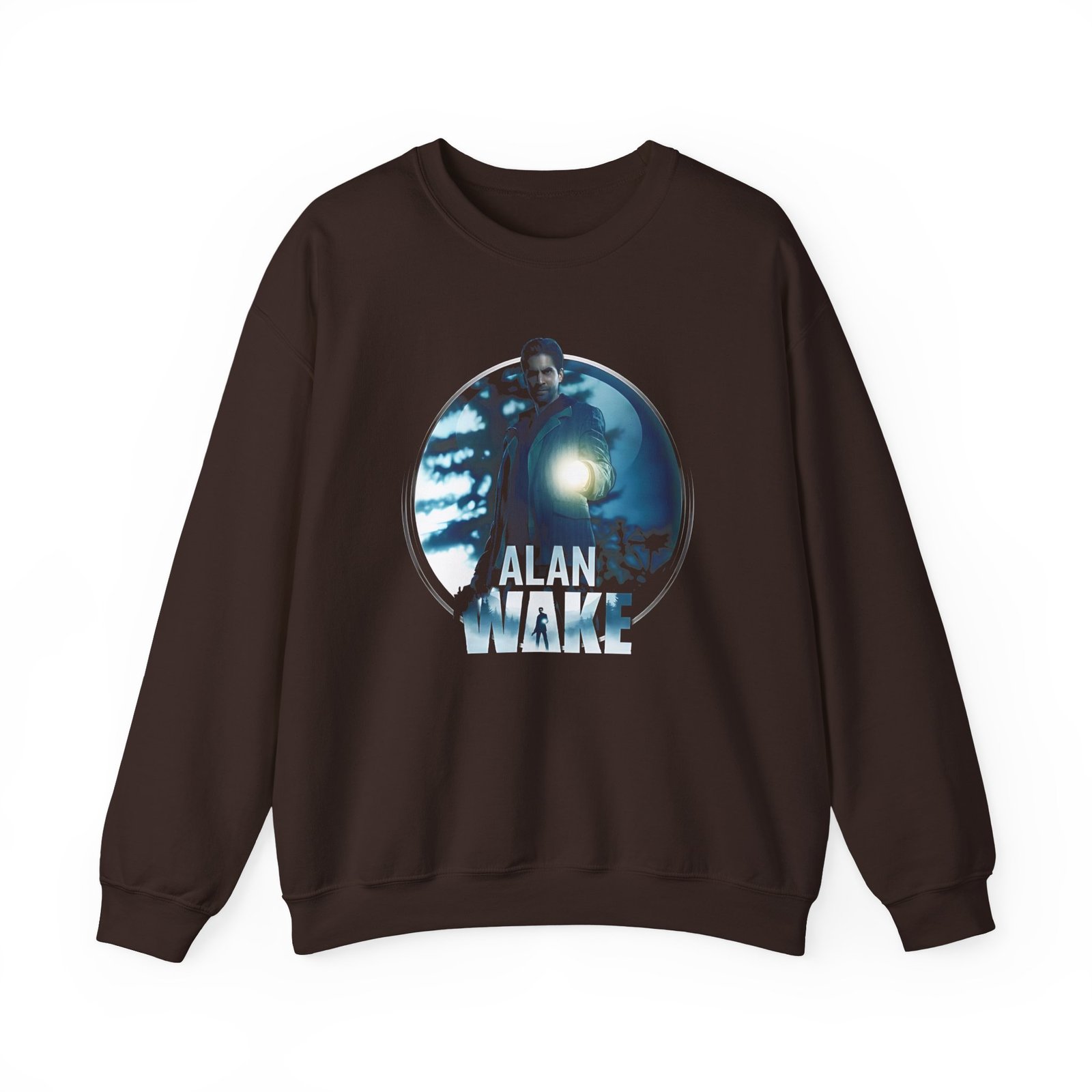 Alan Wake Bright Falls Unisex Heavy Blend™ Crewneck Sweatshirt - Image 3