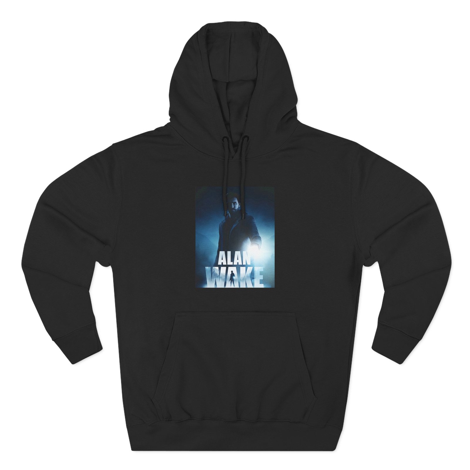Alan Wake Character Three-Panel Fleece Hoodie