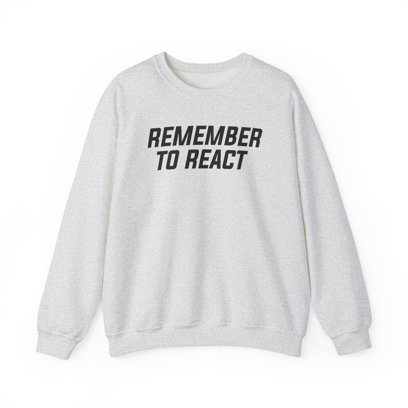 Jenny Holzer Remember to React Unisex Heavy Blend™ Crewneck Sweatshirt - Image 5