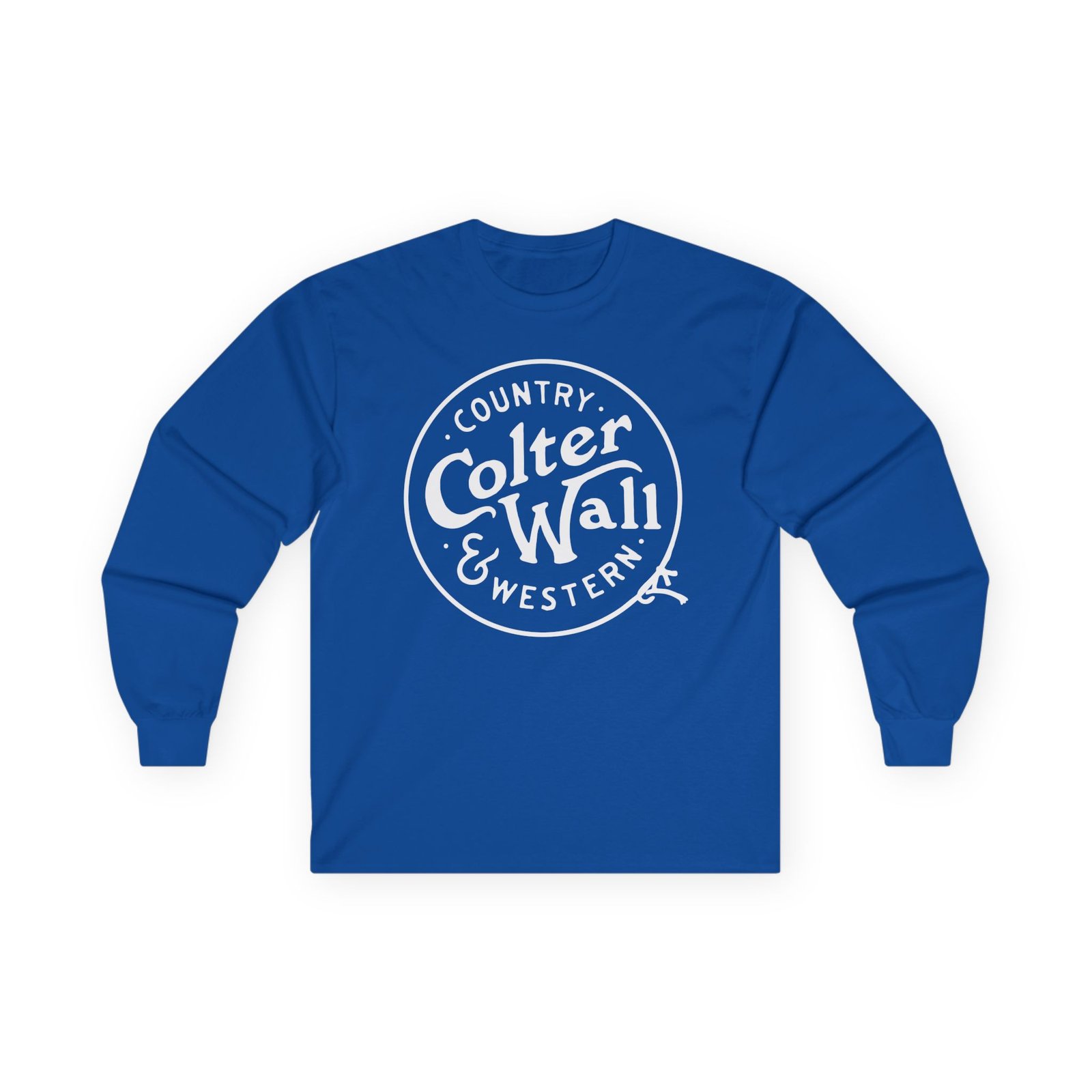 Colter Wall Country & Western Unisex Ultra Cotton Long Sleeve Tee - Image 11