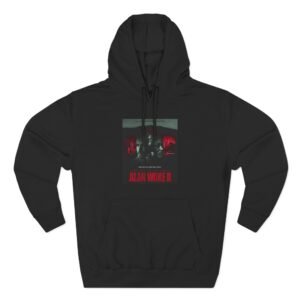 Alan Wake Poster Three-Panel Fleece Hoodie