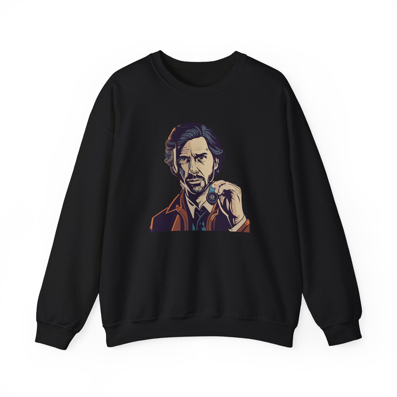 Alan Wake Cosmic Unisex Heavy Blend™ Crewneck Sweatshirt