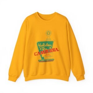 Dead Kennedys Holiday In Cambodia Banana Unisex Heavy Blend™ Crewneck Sweatshirt