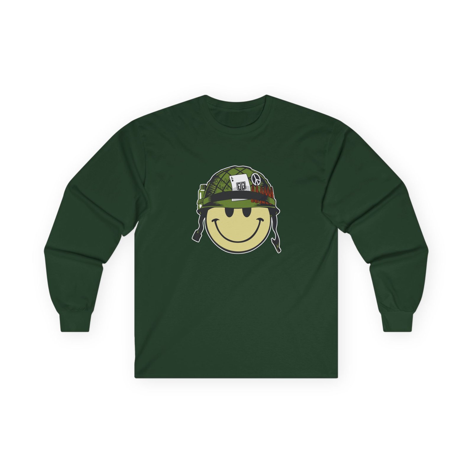 Roman Atwood Smiley Unisex Ultra Cotton Long Sleeve Tee - Image 3