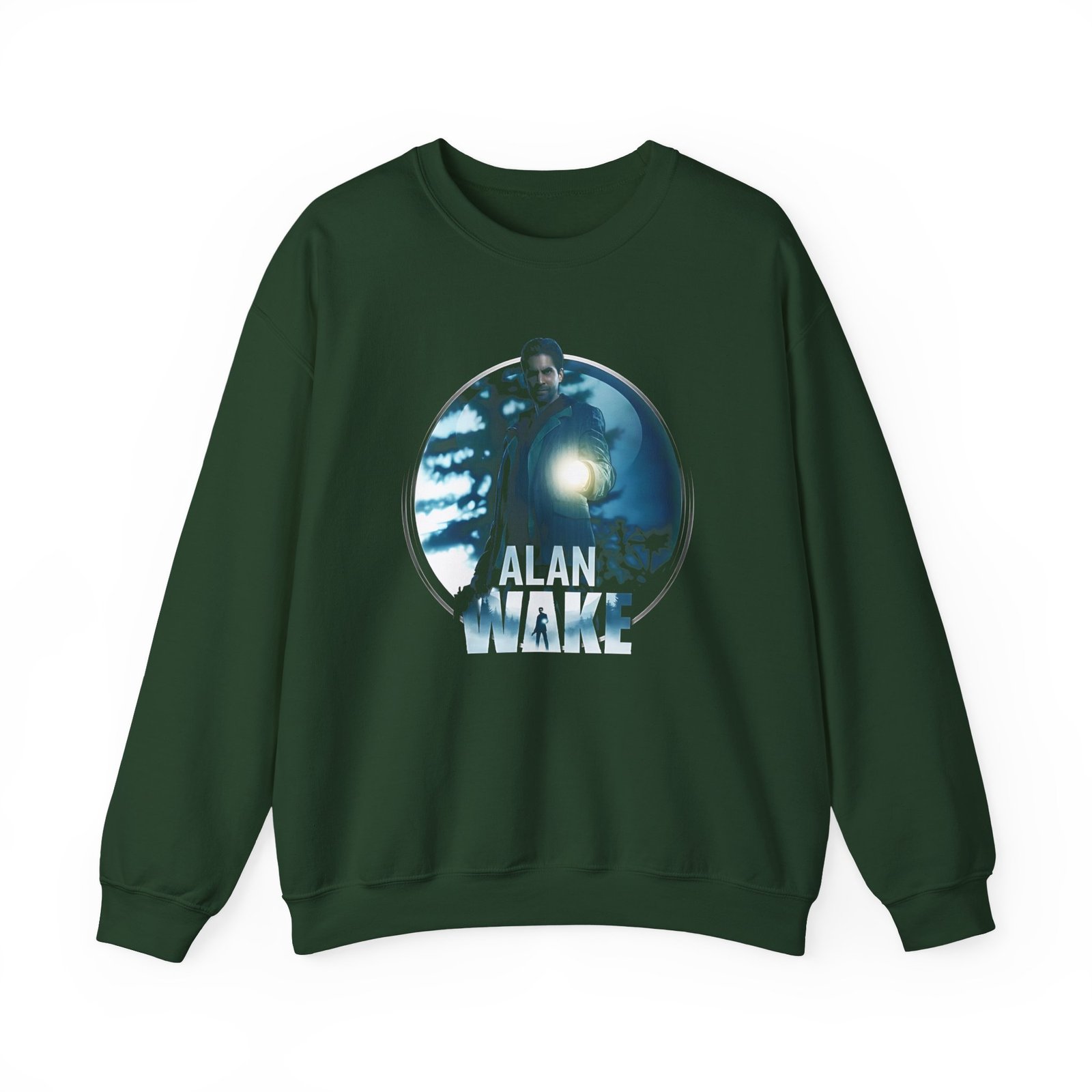 Alan Wake Bright Falls Unisex Heavy Blend™ Crewneck Sweatshirt - Image 5