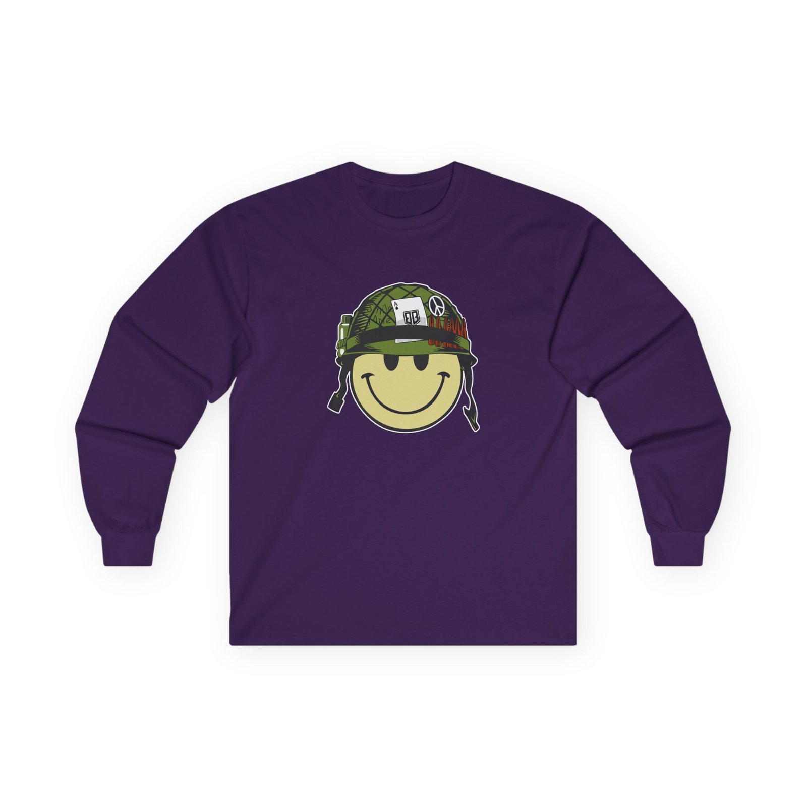 Roman Atwood Smiley Unisex Ultra Cotton Long Sleeve Tee - Image 9