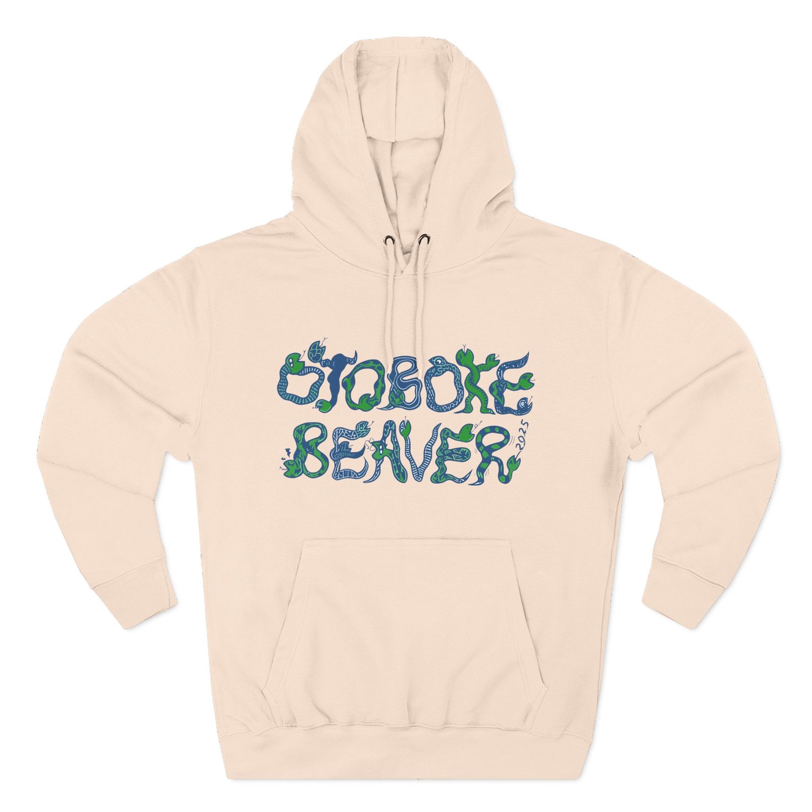 Otoboke Beaver Three-Panel Fleece Hoodie - Image 9
