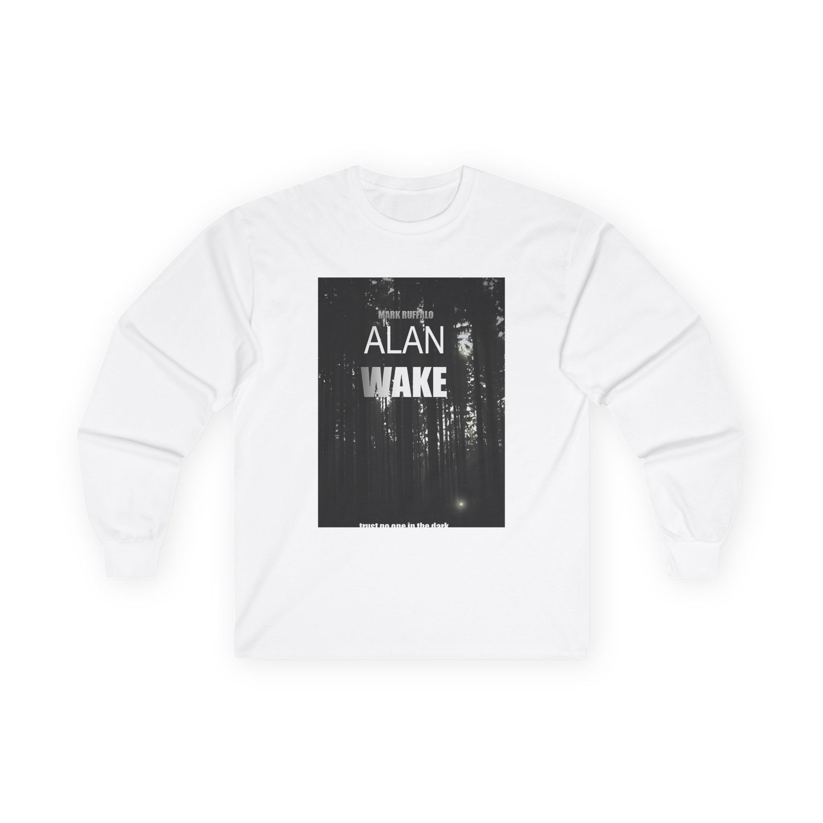 Alan Wake Design Unisex Ultra Cotton Long Sleeve Tee - Image 3