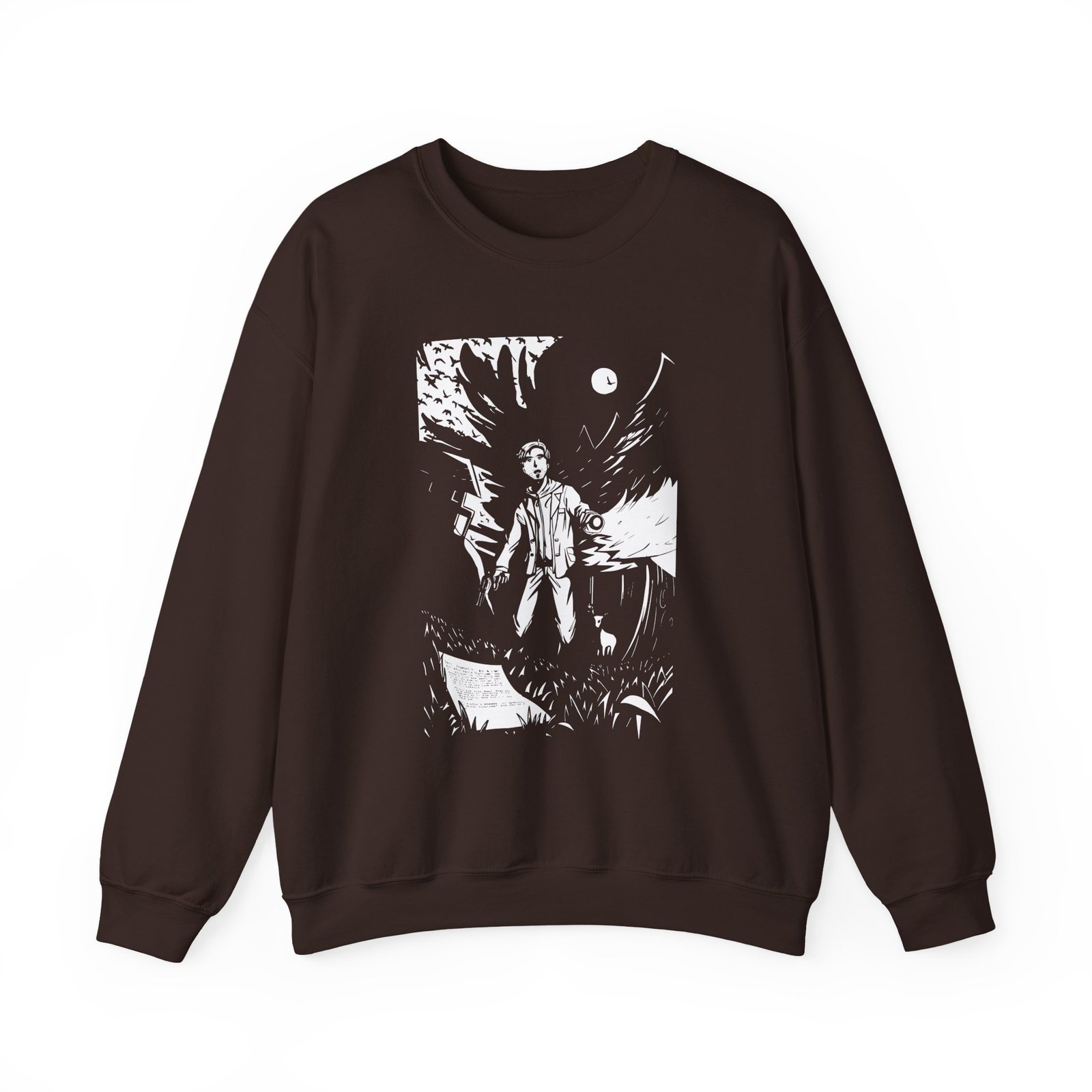 Alan Wake Unisex Heavy Blend™ Crewneck Sweatshirt - Image 3