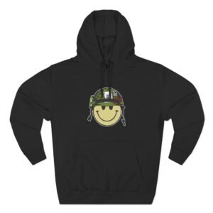 Roman Atwood Smiley Three-Panel Fleece Hoodie