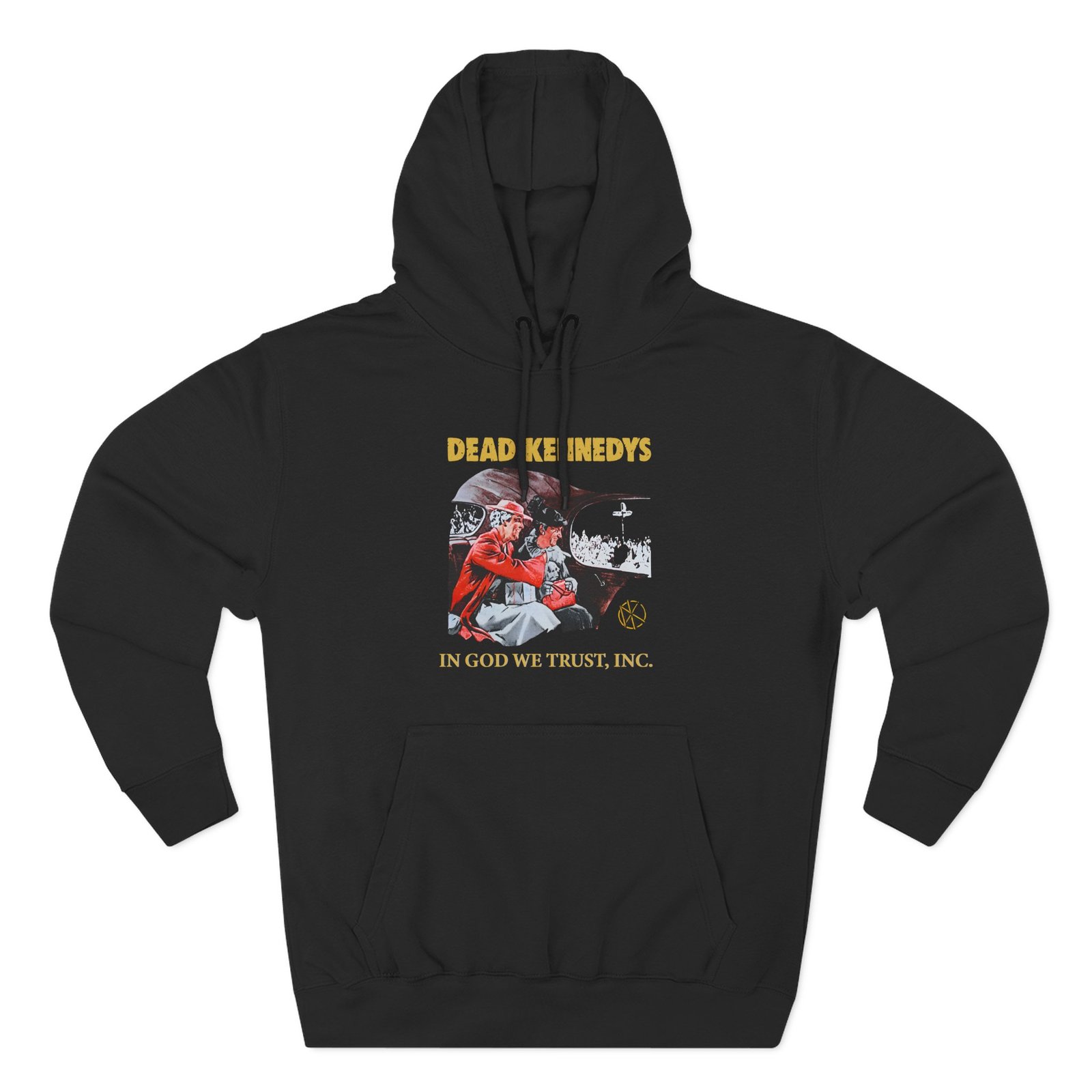 Dead Kennedys In God We Trust Three-Panel Fleece Hoodie