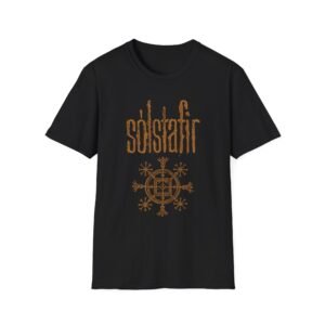 Solstafir Gold Logo Unisex Softstyle T-Shirt