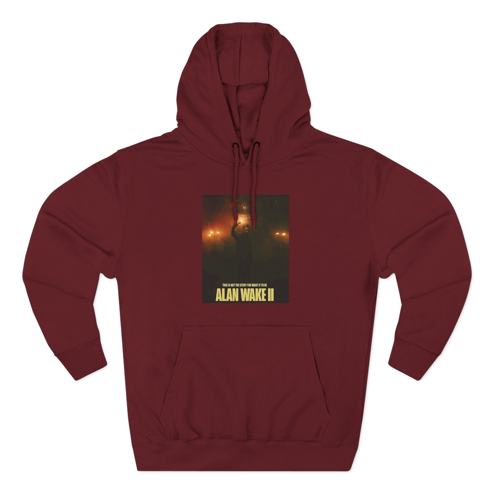 Alan Wake Top Three-Panel Fleece Hoodie - Image 29