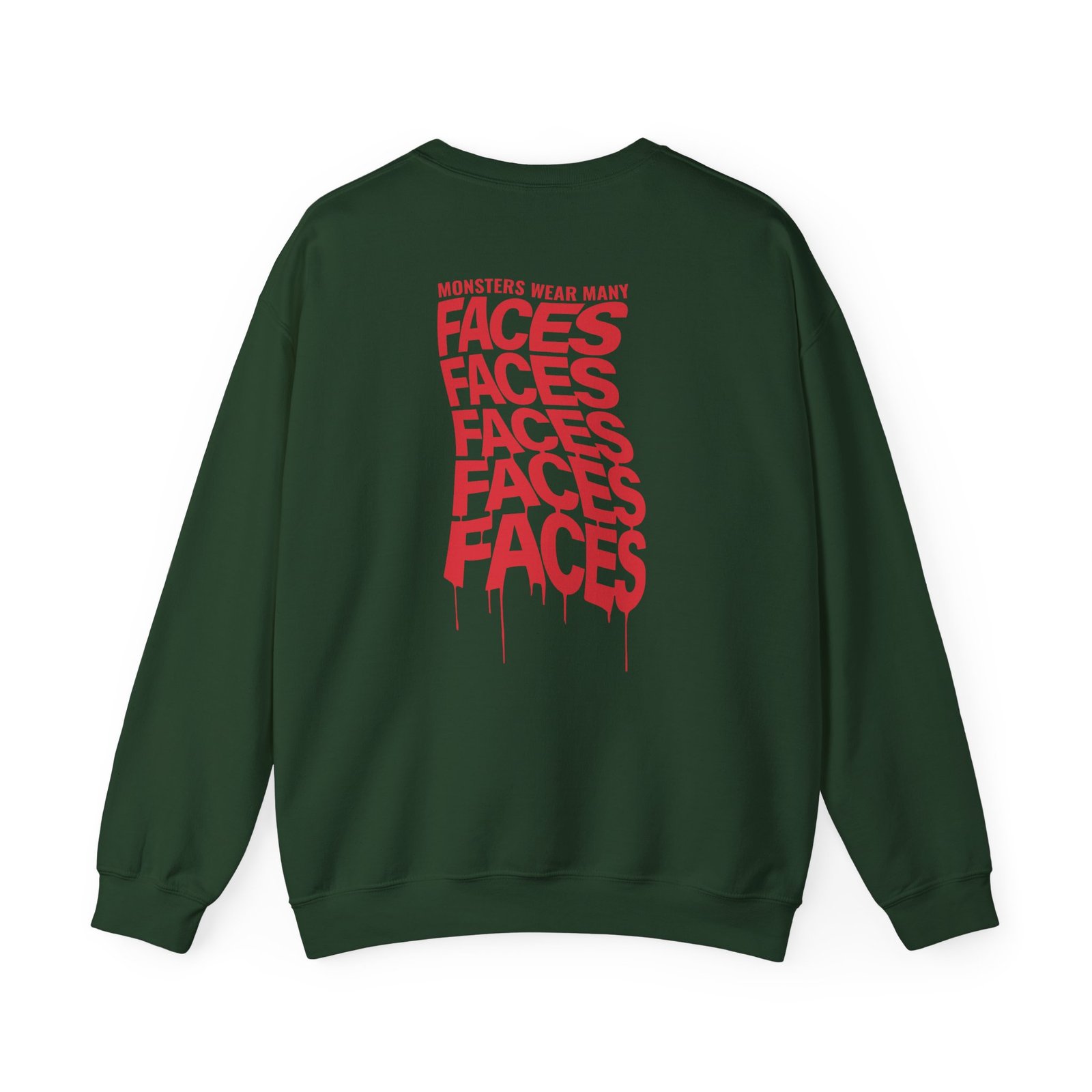 Alan Wake Faces Unisex Heavy Blend™ Crewneck Sweatshirt - Image 8