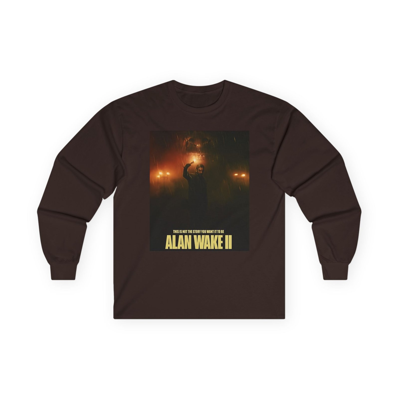 Alan Wake Top Unisex Ultra Cotton Long Sleeve Tee - Image 9