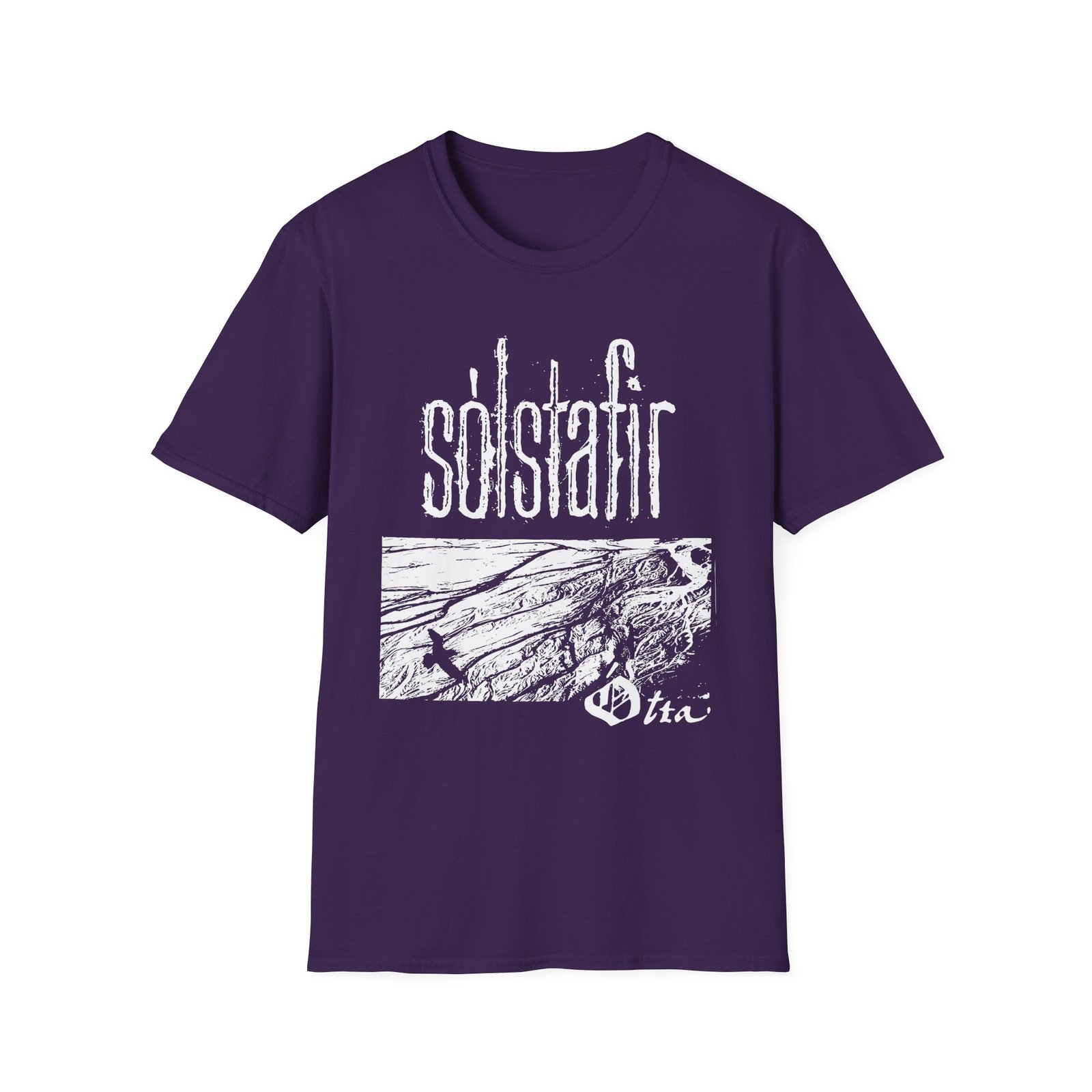 Solstafir Ótta Raven Unisex Softstyle T-Shirt - Image 15
