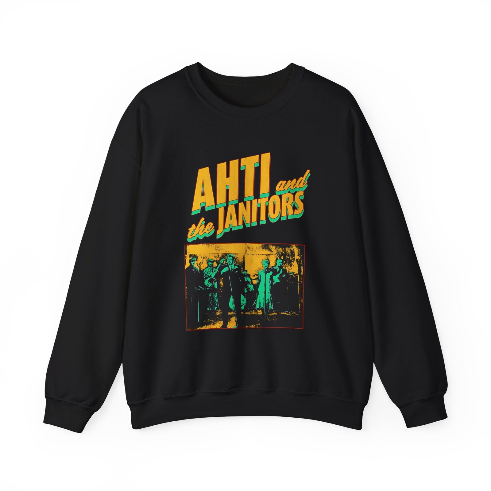 Alan Wake Ahti And The Janitors Unisex Heavy Blend™ Crewneck Sweatshirt