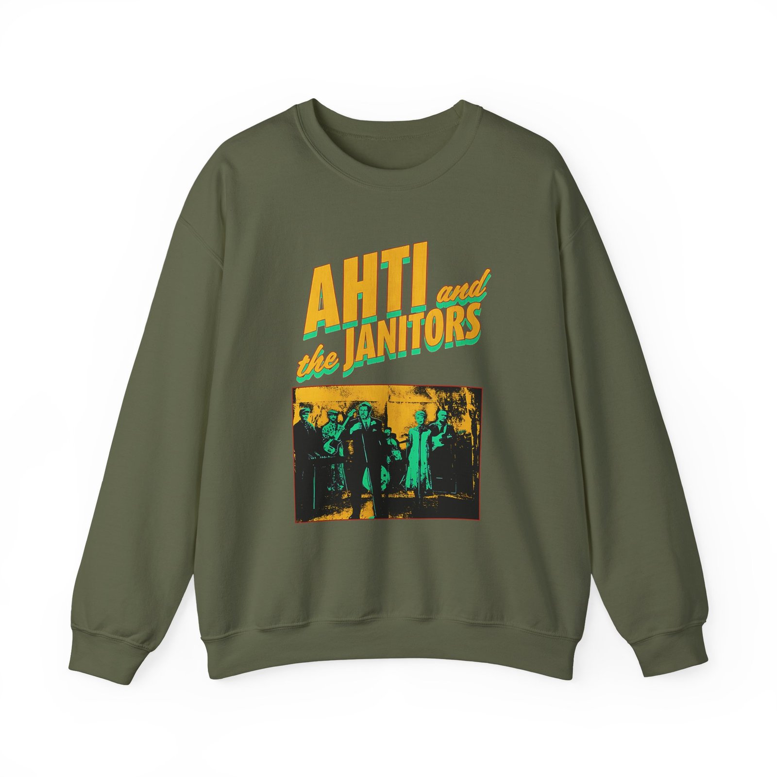 Alan Wake Ahti And The Janitors Unisex Heavy Blend™ Crewneck Sweatshirt - Image 7