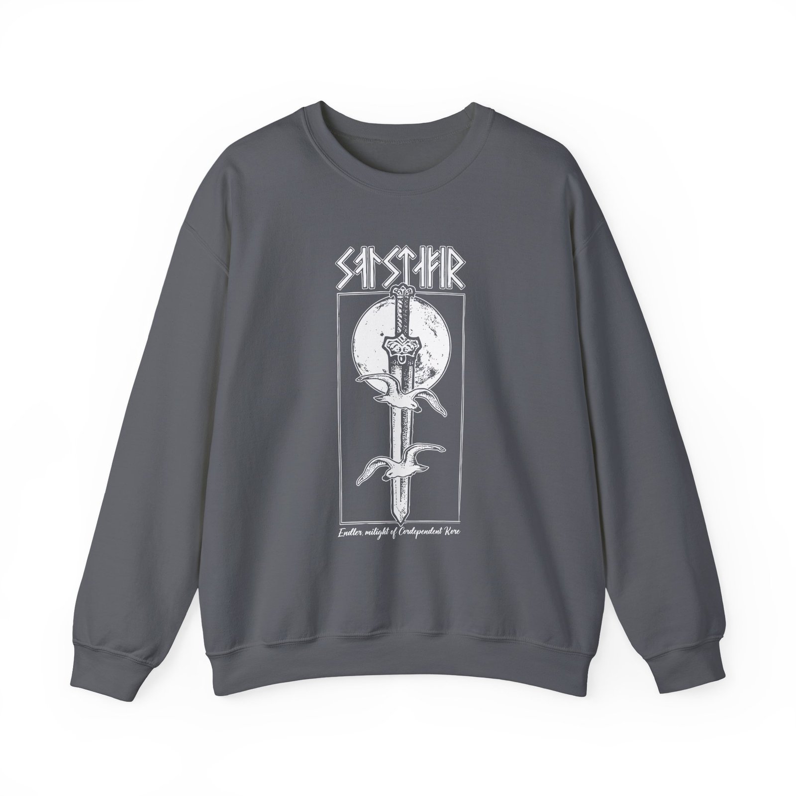 Solstafir Sword Unisex Heavy Blend™ Crewneck Sweatshirt - Image 11