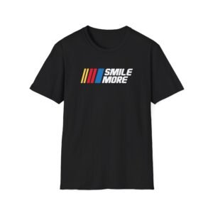Roman Atwood Smile More Racing Unisex Softstyle T-Shirt
