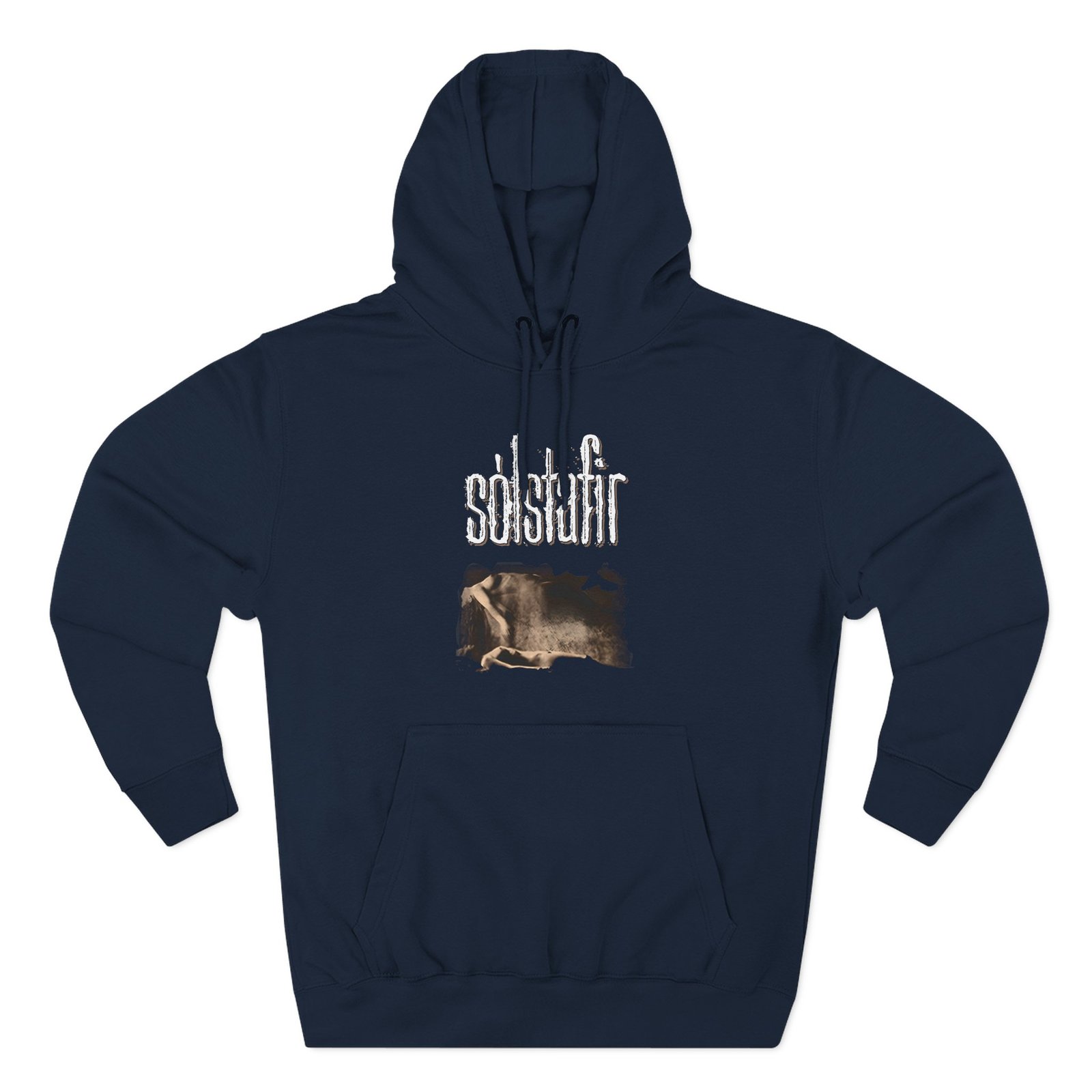 Solstafir Kold Three-Panel Fleece Hoodie - Image 3