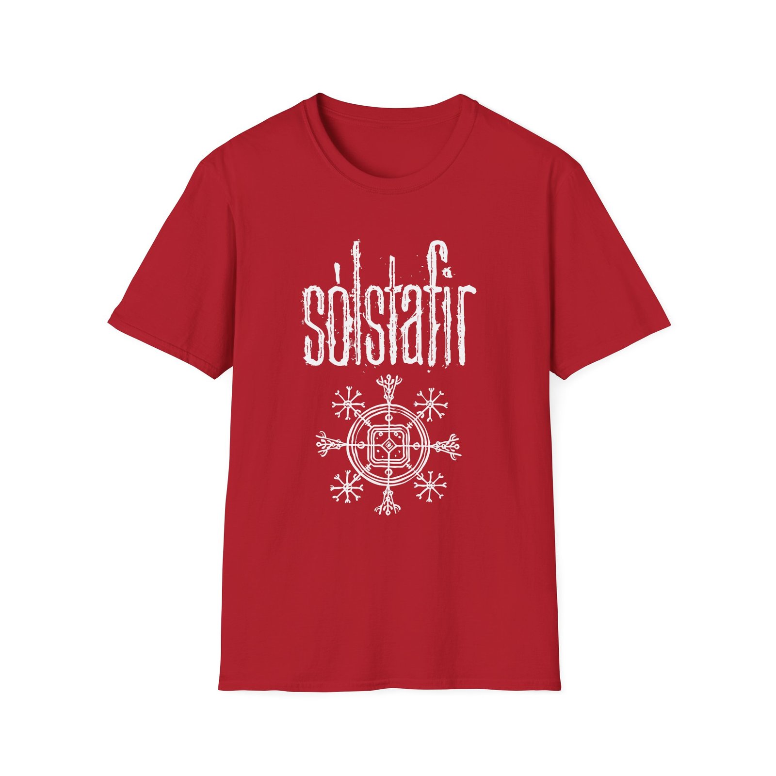 Solstafir Hulinshjalmur Unisex Softstyle T-Shirt - Image 17