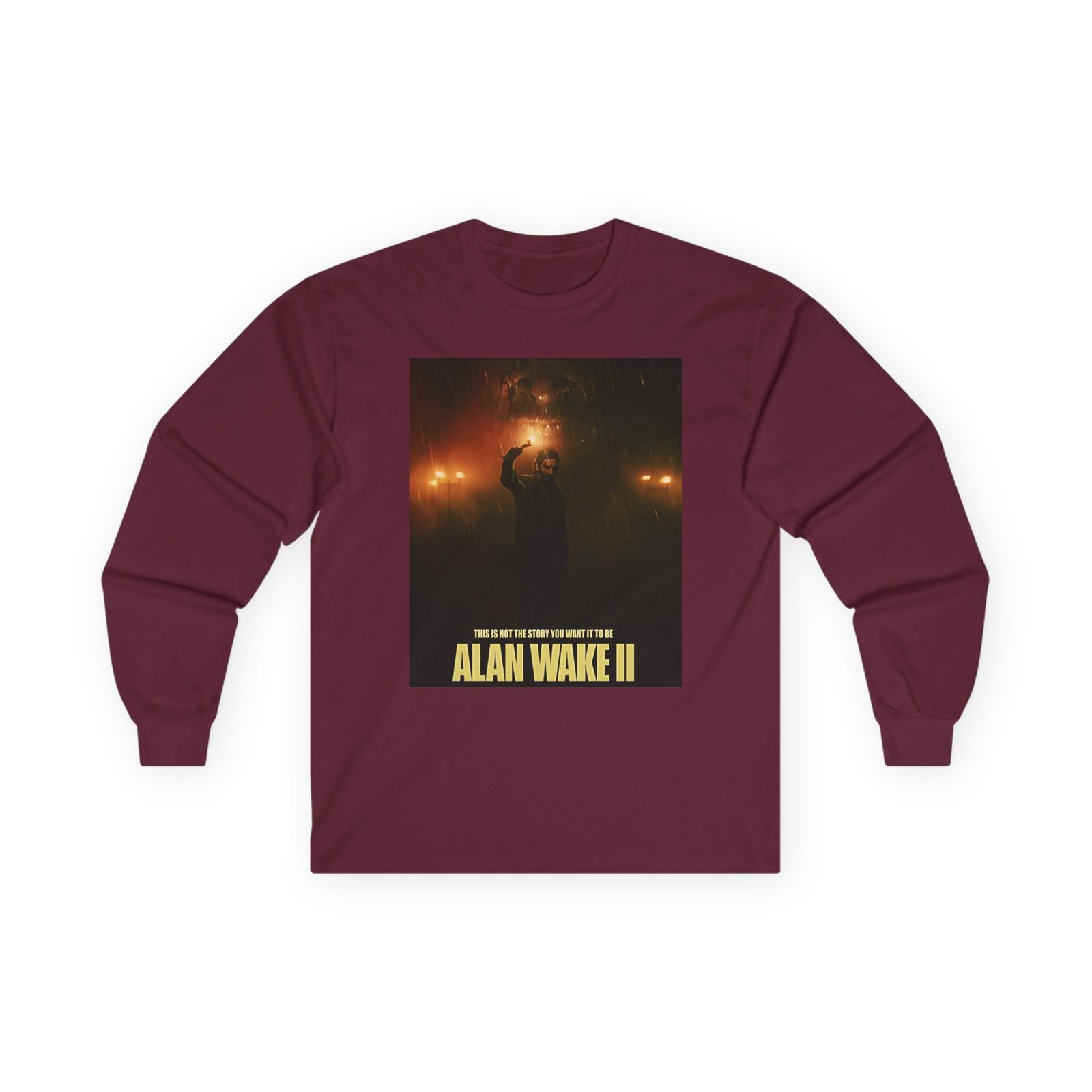 Alan Wake Top Unisex Ultra Cotton Long Sleeve Tee - Image 7