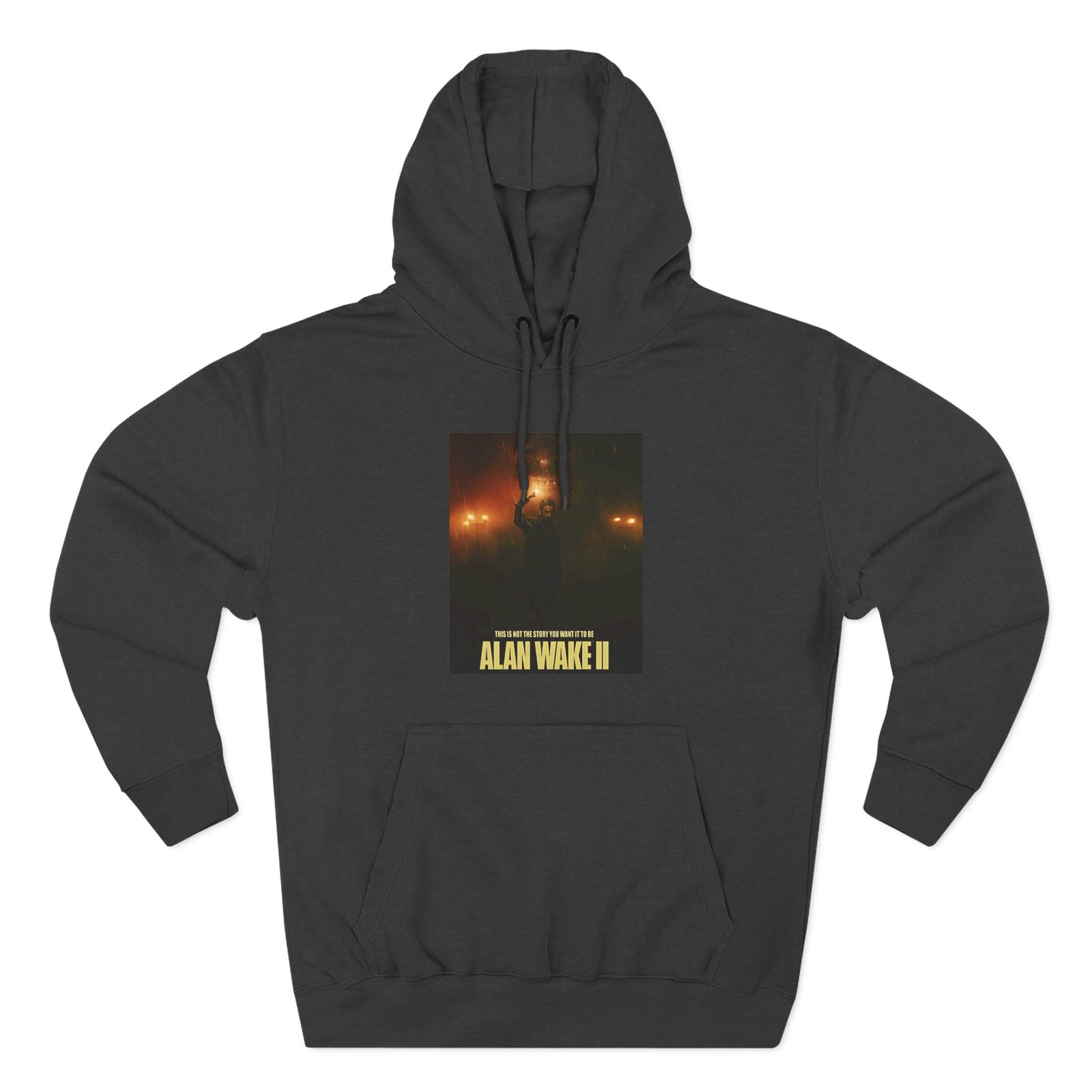 Alan Wake Top Three-Panel Fleece Hoodie - Image 7