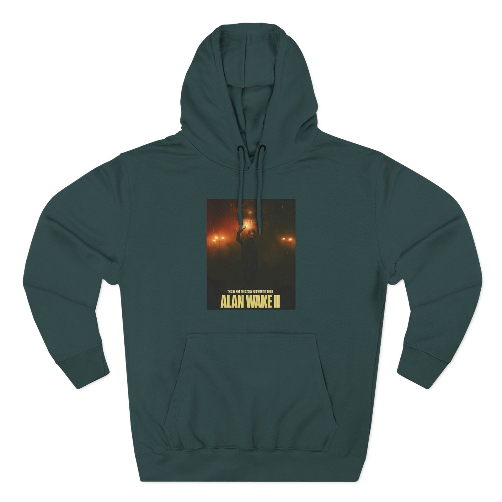 Alan Wake Top Three-Panel Fleece Hoodie - Image 19
