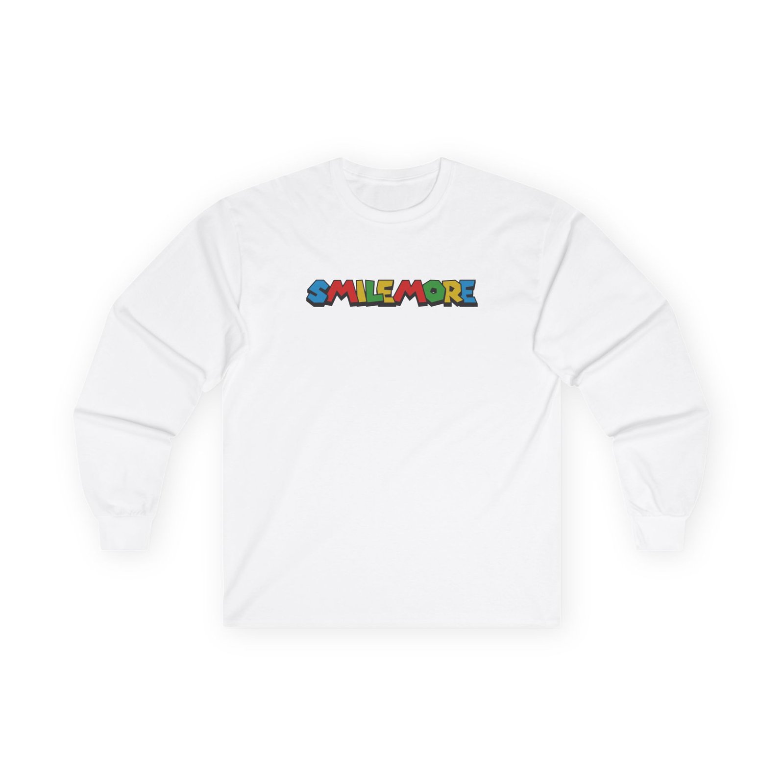 Roman Atwood Colorful Smile More Unisex Ultra Cotton Long Sleeve Tee - Image 3